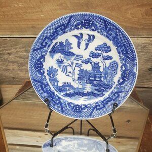 Blue Willow Bread Plate -Occupied Japan Circa 1971